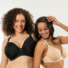 Parfait Lingerie Elise Underwire Full Bust Everyday T-Shirt Bra - Bare