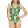 Parfait Lingerie PARFAIT Passion S8106 Womens One Piece Swimsuit Strappy Design Fit - Tropical Print
