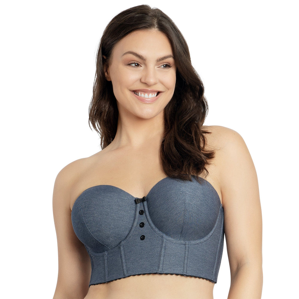 In perfect Shape - thanks to the Strapless Longline Bra by Secrets in Lace  - RetroCat