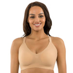 Parfait Lingerie PARFAIT Simplicity P2400 Full Busted Seamless And Smooth Everyday Basic Wirefree Bra With Removable Pads - Bare