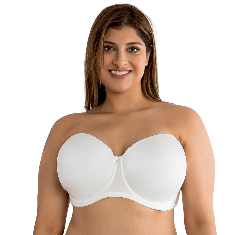 Parfait Lingerie Elise Strapless Bra - Pearl White