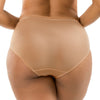 Parfait Lingerie Parfait Luxlacy P2005 Lace High-Waist Brief With Light Tummy Control And Extra Coverage - True Nude