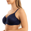 Parfait Lingerie PARFAIT Pearl P60921 Women's Non-padded Seamless Minimizer Full Busted Bra - Navy