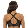 Parfait Lingerie PARFAIT Simplicity P2400 Full Busted Seamless And Smooth Everyday Basic Wirefree Bra With Removable Pads - Black