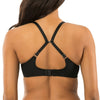 Parfait Lingerie Parfait Luxlacy Pretty Lace And Mesh Full Busted Full Coverage Unlined Non-padded Wired Bra - Black