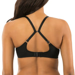 Parfait Lingerie Parfait Luxlacy Pretty Lace And Mesh Full Busted Full Coverage Unlined Non-padded Wired Bra - Black
