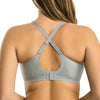 Parfait Lingerie PARFAIT Simplicity P2400 Full Busted Seamless and Smooth Everyday Basic Wirefree Bra with Removable Pads - Grey