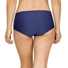 Parfait Lingerie Storm high waist full coverage bikini bottom in Twilight, shown from the back with a sleek, supportive fit.