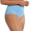 Parfait Lingerie PARFAIT Vivien S8165 Womens High Waist Bikini Bottom Full Coverage Retro Swimwear - Dream Blue