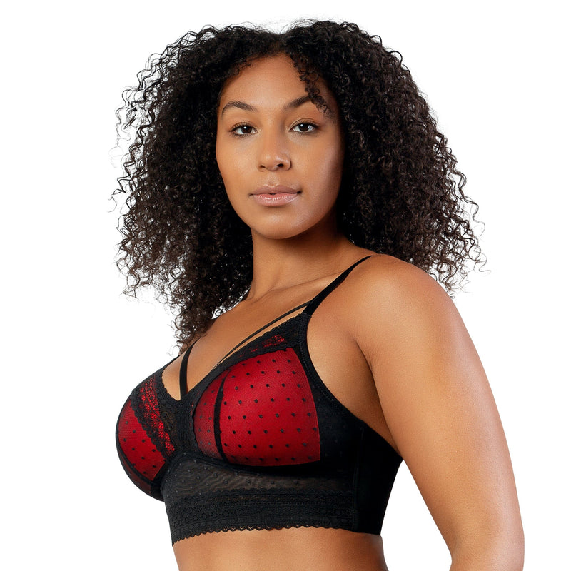 Buy Juliet Double Layered Non Wired Full Coverage Minimiser Bra - Black at  Rs.495 online