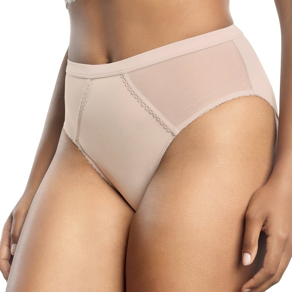 Parfait Lingerie Micro Dressy French Cut Panty in Cameo Rose, featuring a delicate, feminine style with smooth microfiber fabric.
