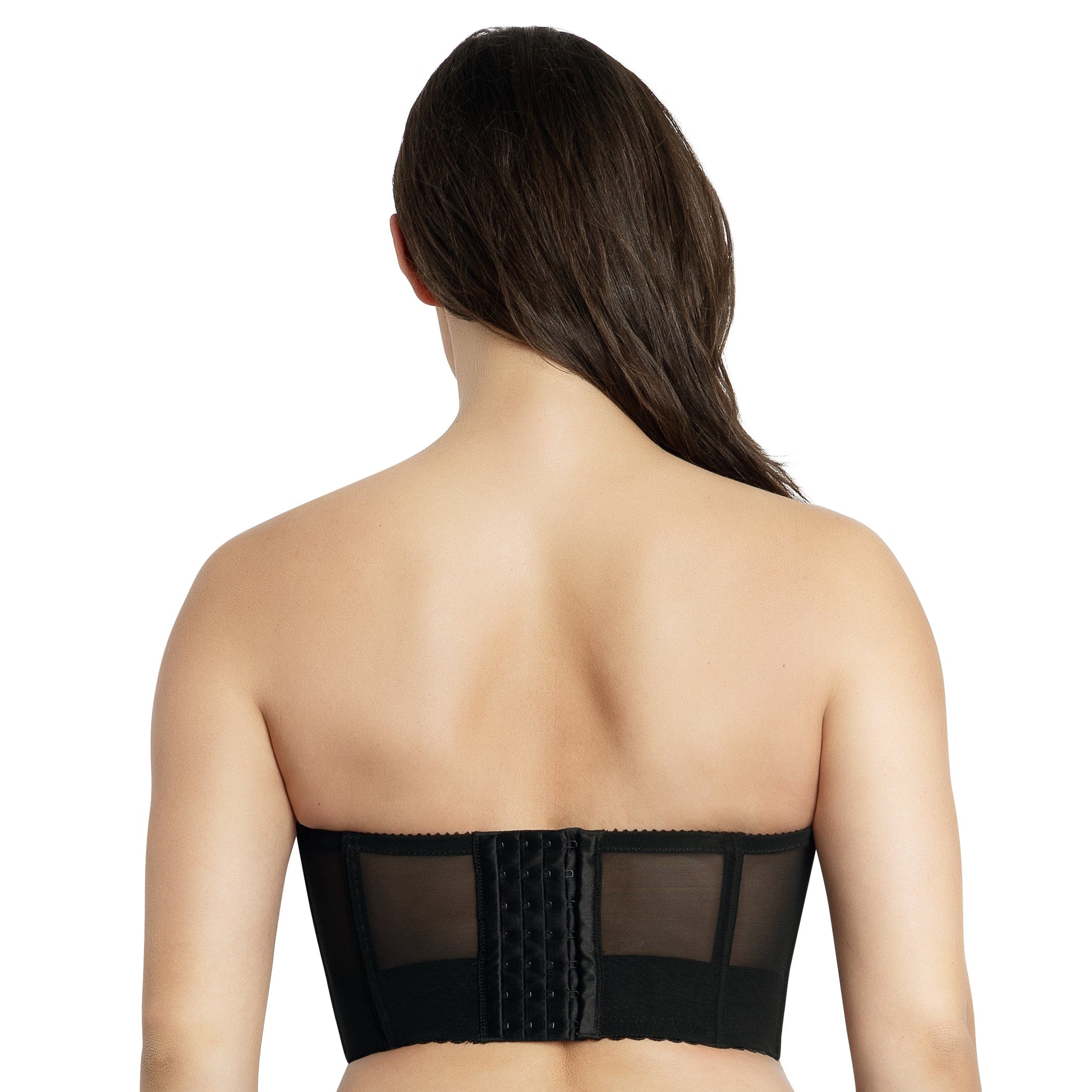 Masitt Coty Adhesive Bra Strapless Bra Backless Bra Invisible Bra with 2  Piece Design Perfect for Evening Dresses, Swimsuits Black/Beige at   Women's Clothing store